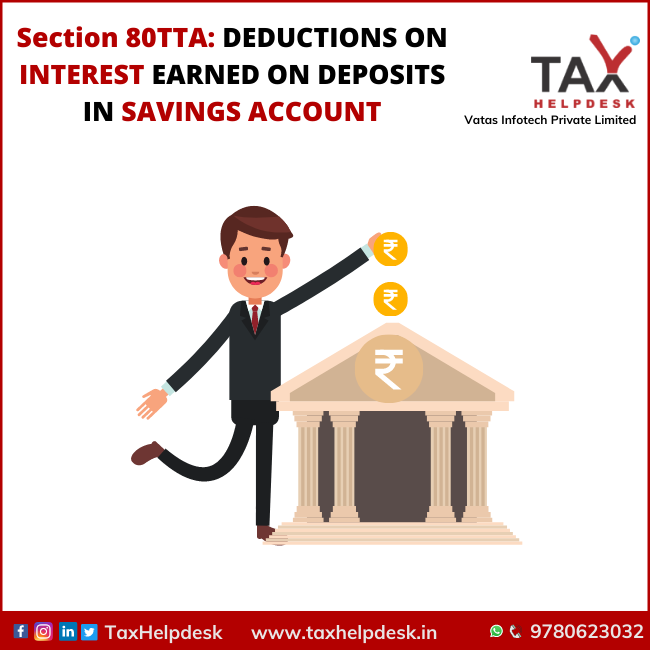 DEDUCTIONS ON INTEREST EARNED ON DEPOSITS IN SAVINGS ACCOUNT