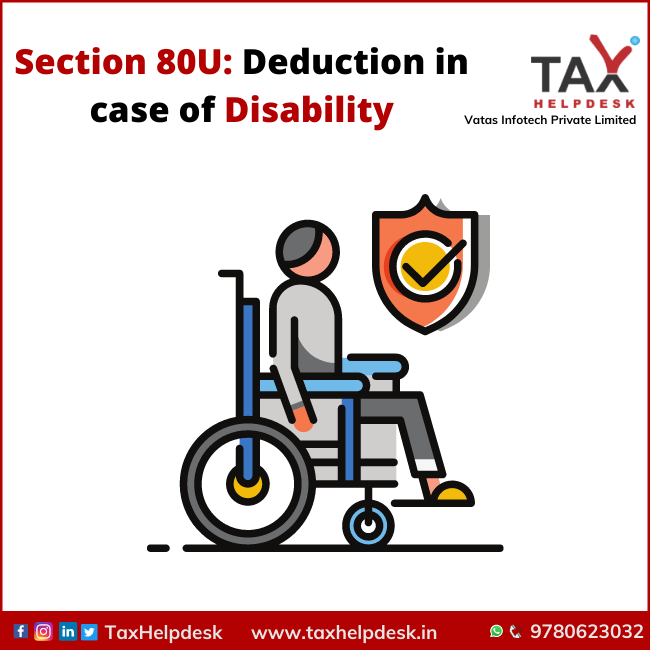 Section 80U Deduction in case of Disability