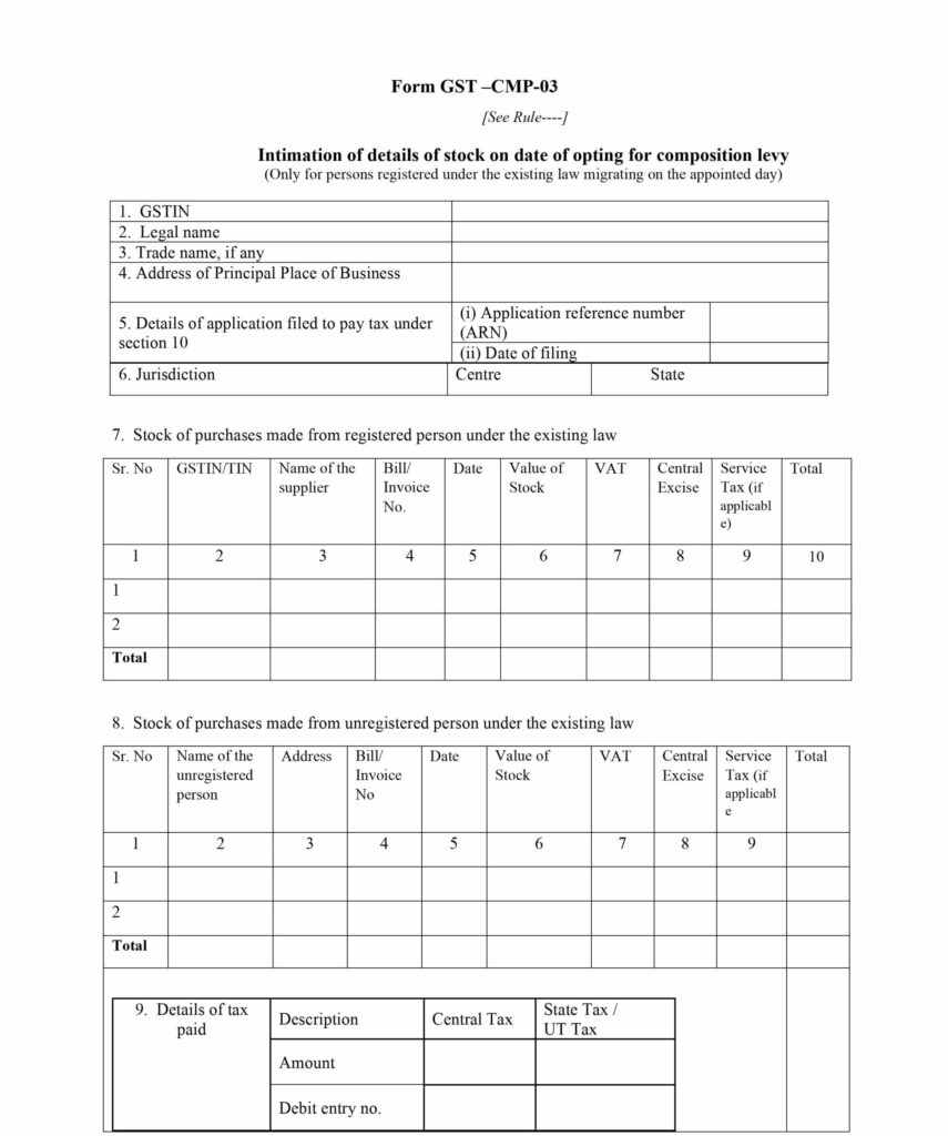 GST CMP-03