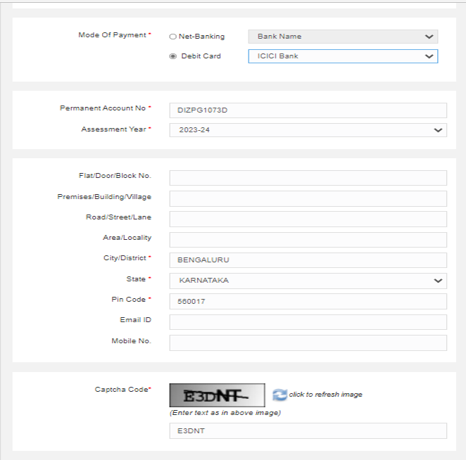 Step 4 Linking of Aadhaar with PAN