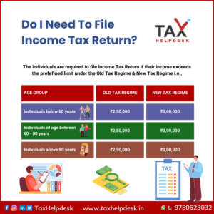 Do I need to file Income Tax Return