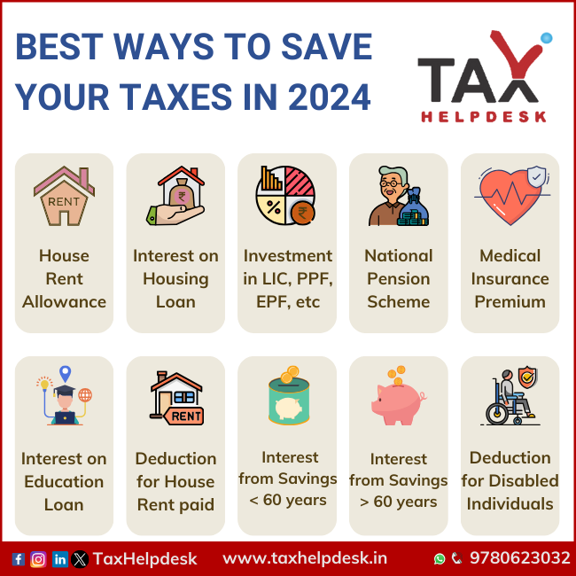 Best ways to save your taxes in 2024