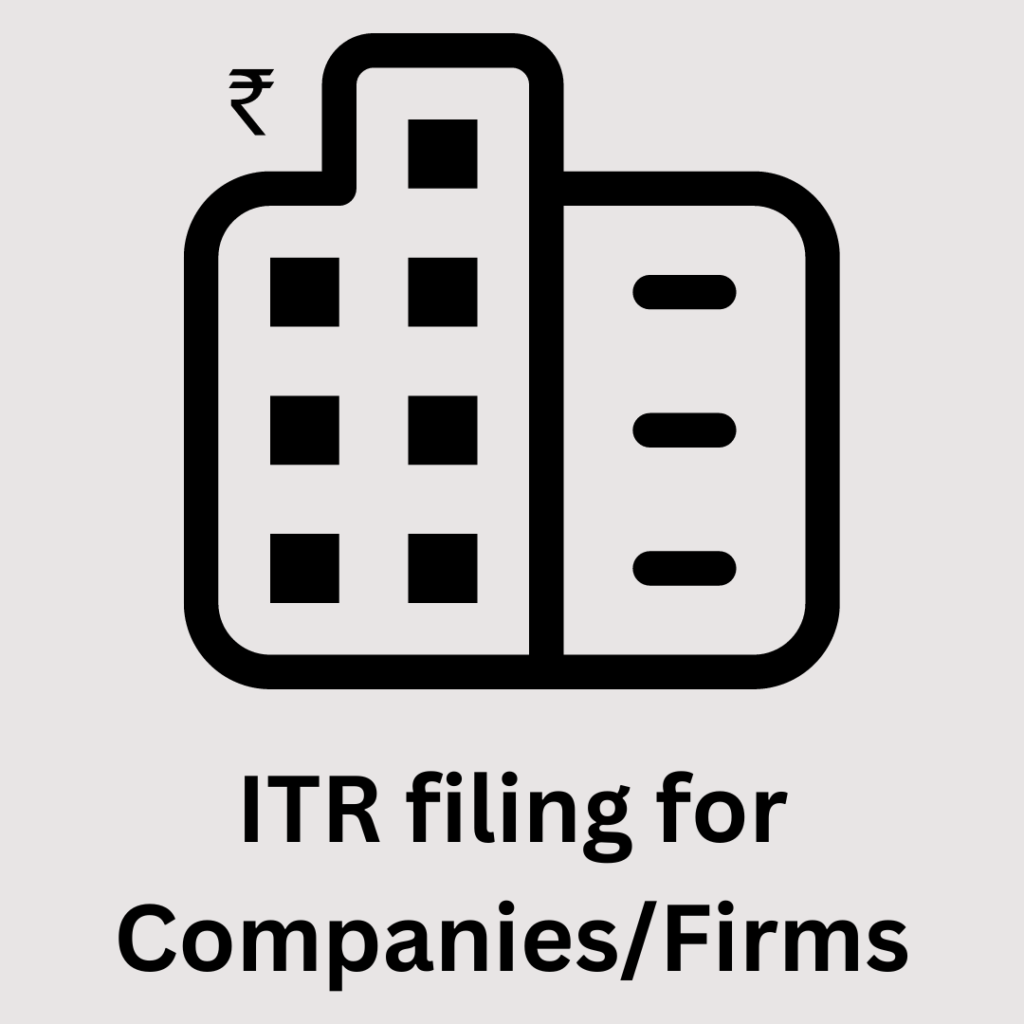 ITR filing for Companies_Firms