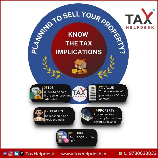 Sale of property: Tax implications