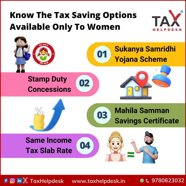 Know The Tax Saving Options Available Only To Women
